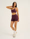 Pulse Halter Sports Bra - Blackberry