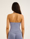 Pulse Halter Tank - Washed Blue