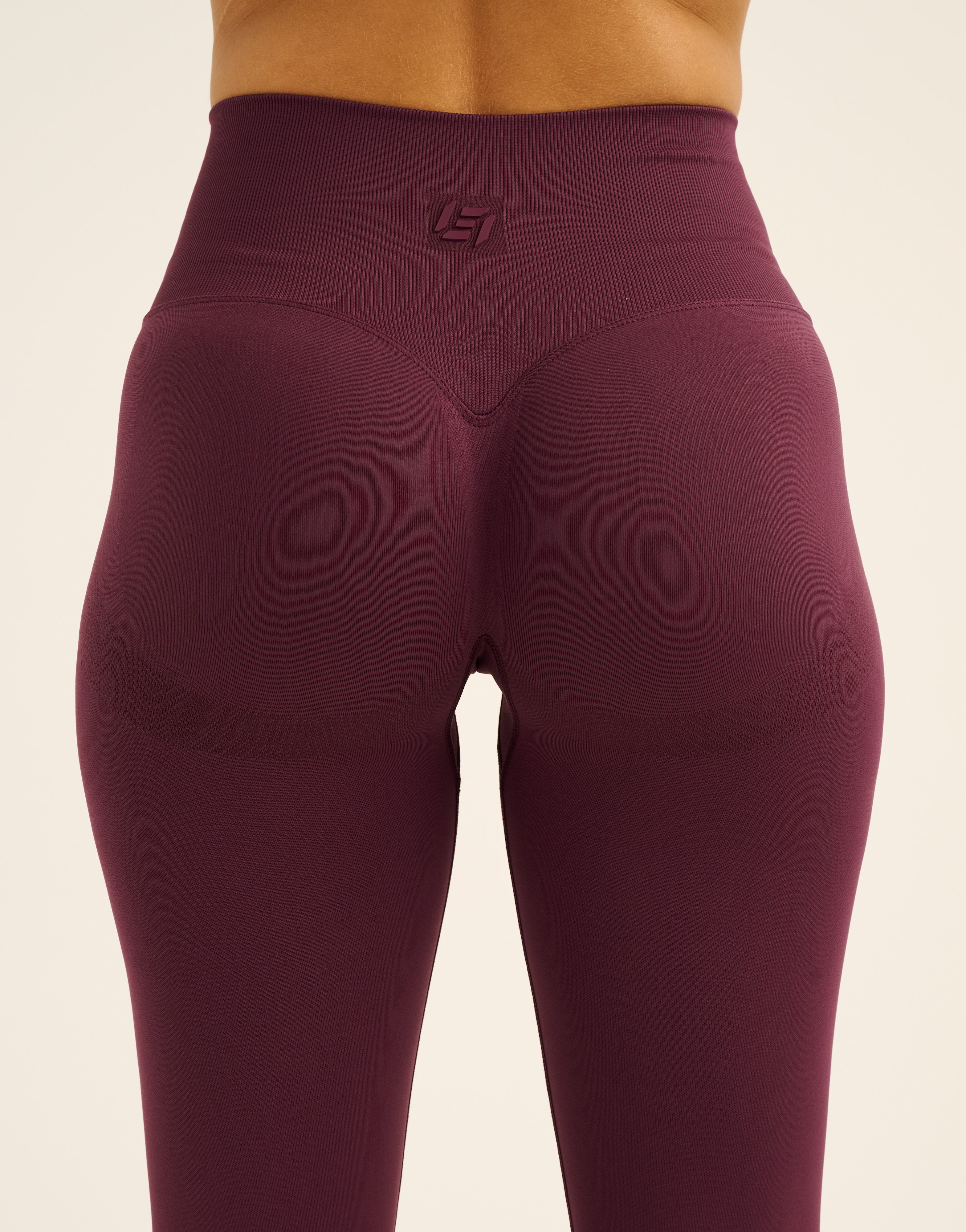 Pulse Invisible Scrunch Leggings - Blackberry