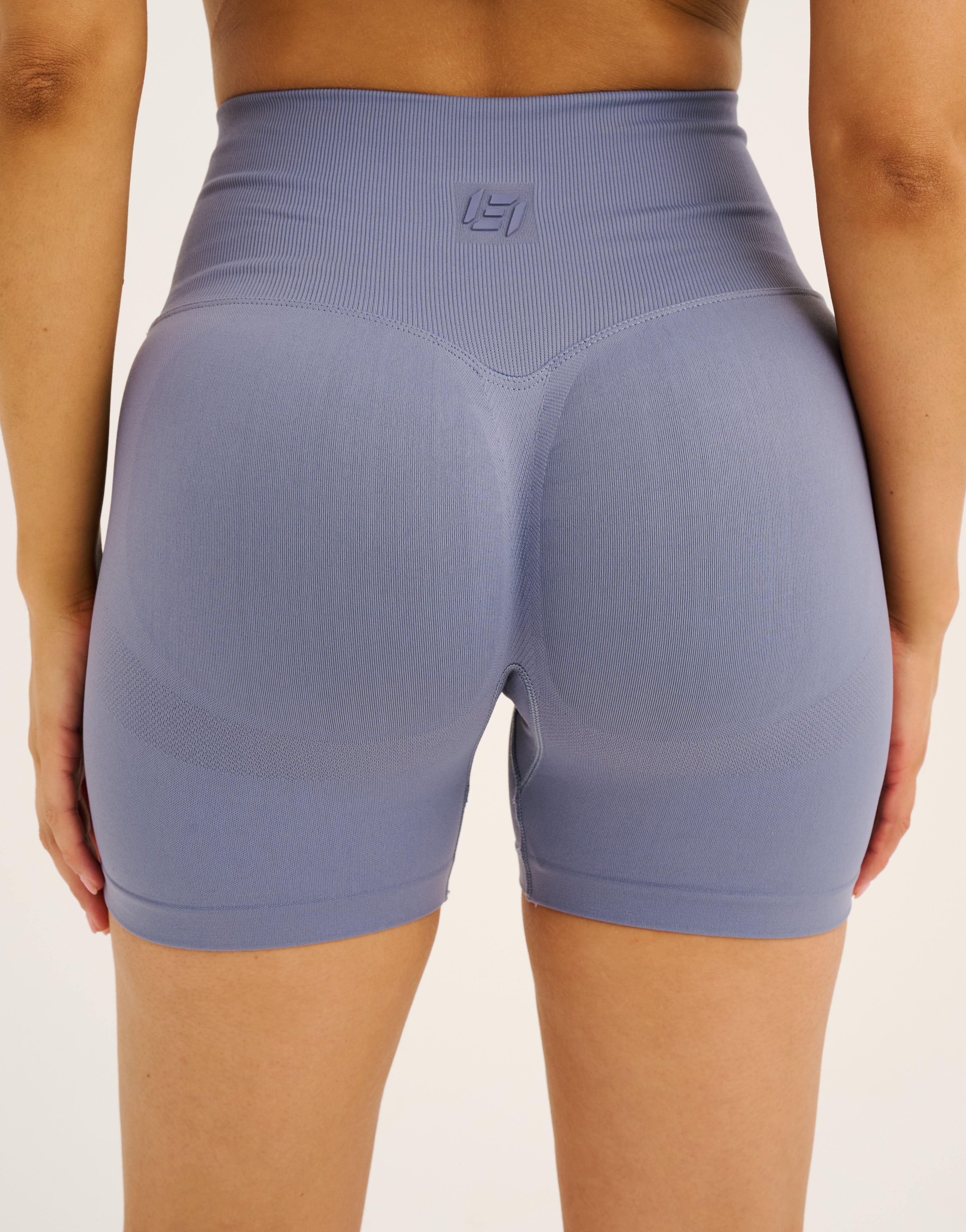 Pulse Invisible Scrunch Shorts - Washed Blue