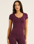 Pulse Short Sleeve - Blackberry