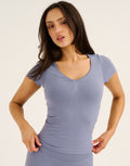 Pulse Short Sleeve - Washed Blue