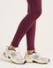 Arise Scrunch Mid-Waist Leggings - Blackberry