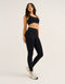 Arise Scrunch Mid-Waist Leggings - Stealth Black
