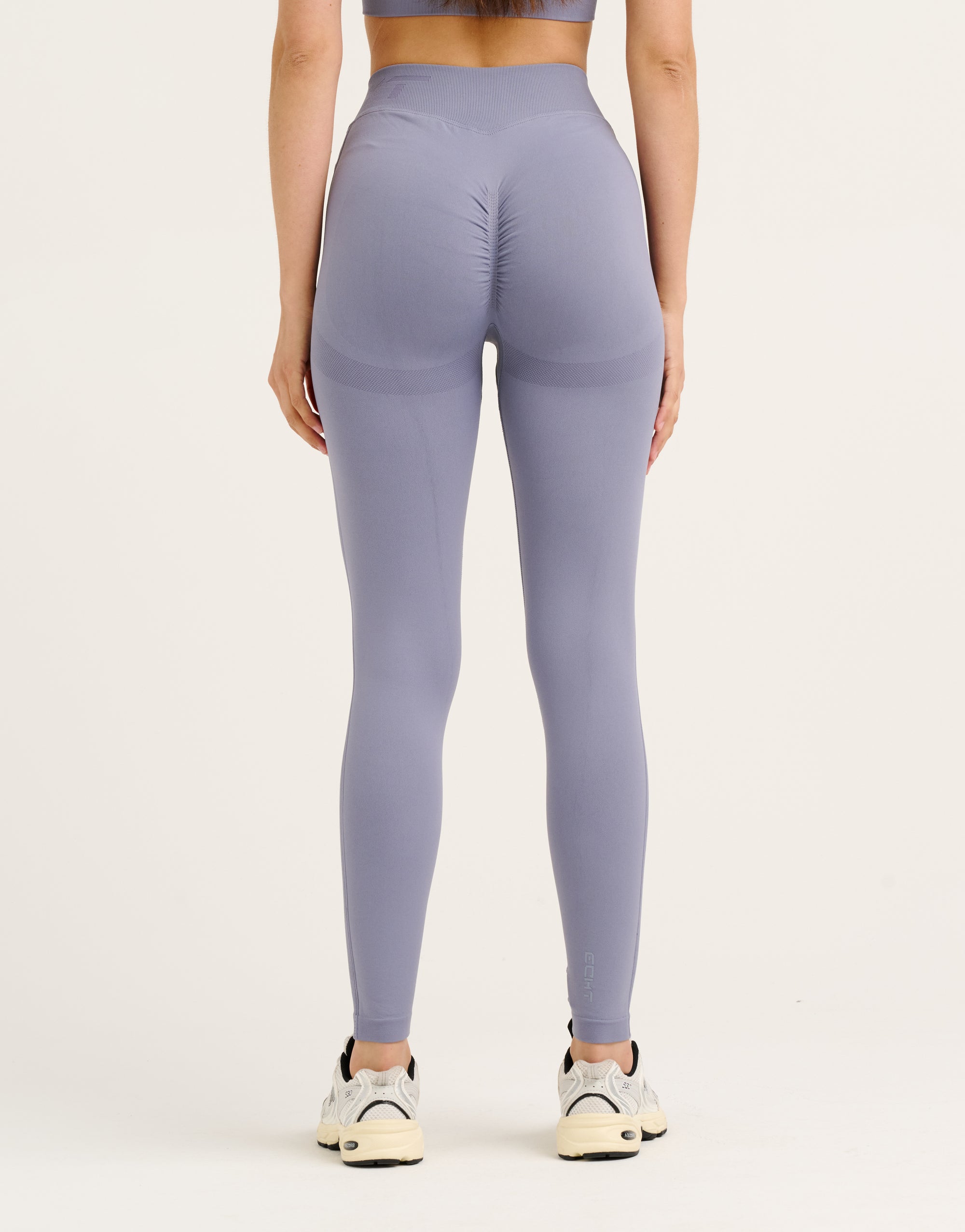 Arise Scrunch Mid-Waist Leggings - Washed Blue