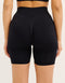 Arise Scrunch Mid-Waist Shorts - Stealth Black