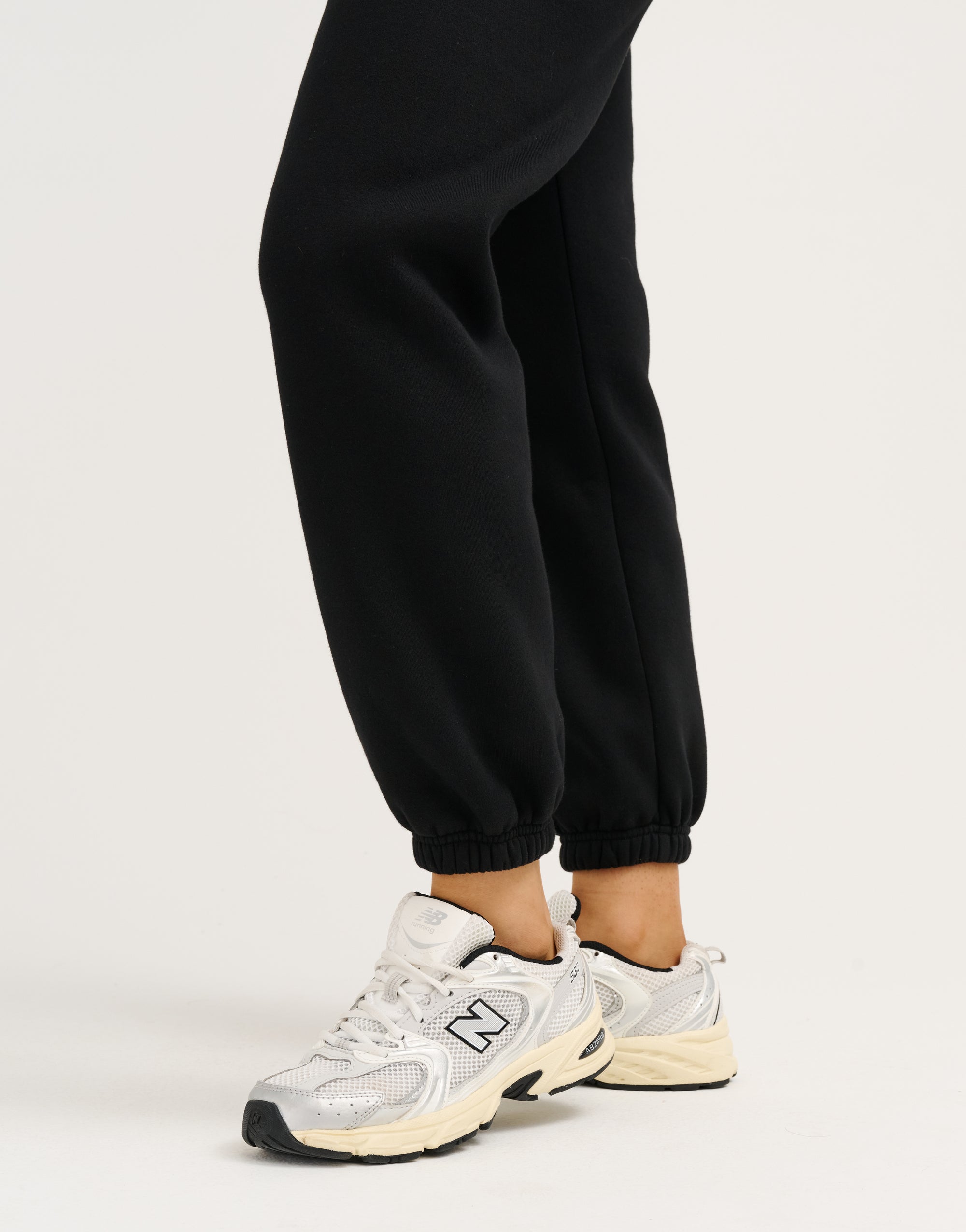 Elemental Layered Jogger Sweatpants - Black