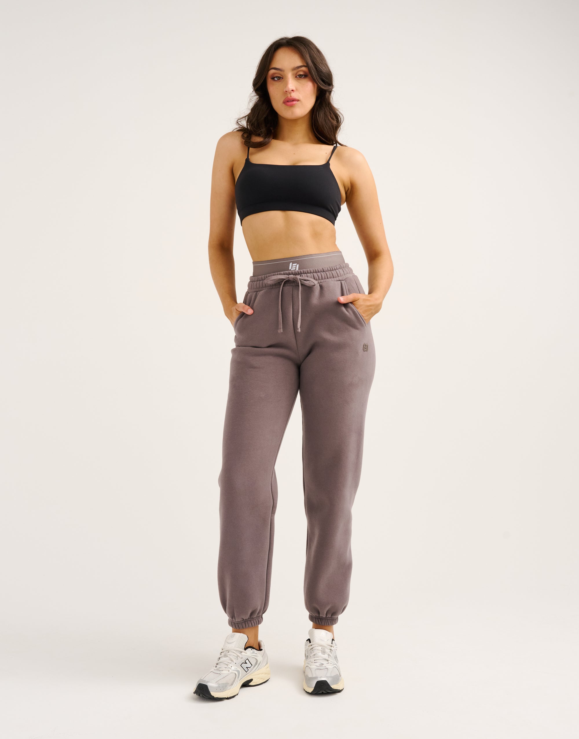 Elemental Layered Jogger Sweatpants - Slate Grey