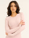 Arise Comfort Cropped Long Sleeve V2 - Mauve
