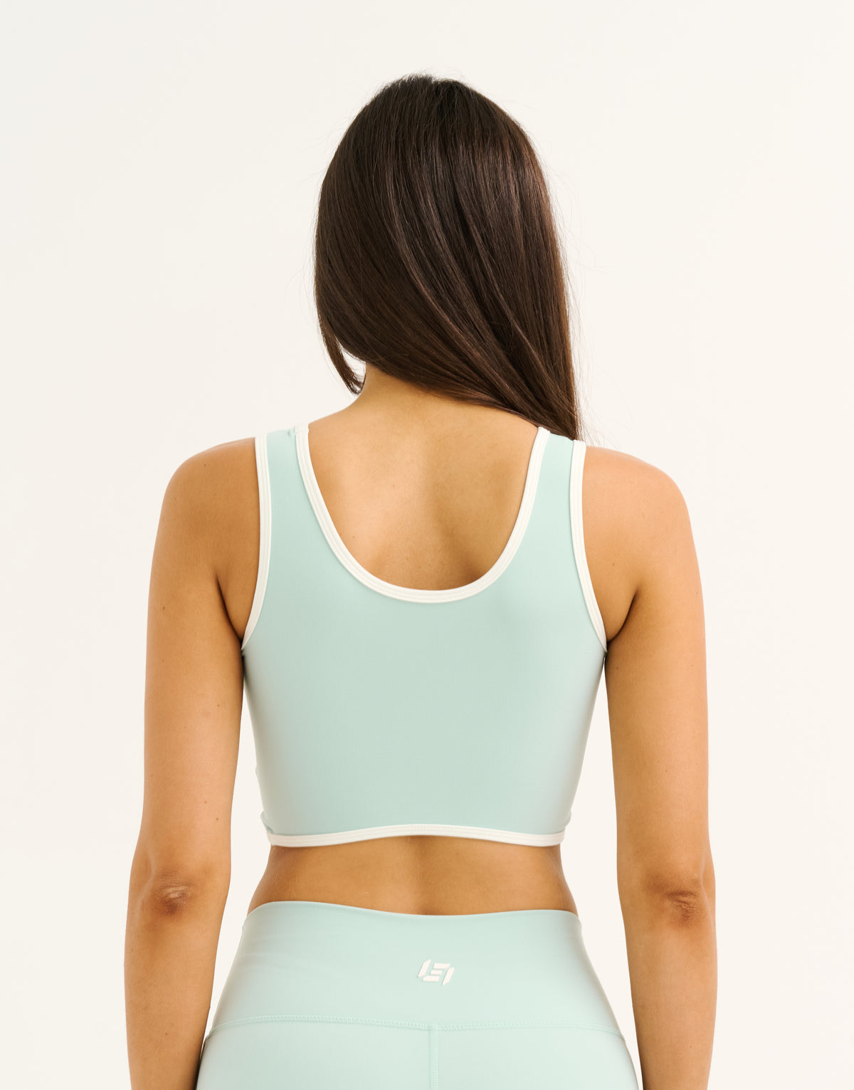Mode Contrast Crop - Mint