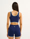Mode Contrast Crop - Navy