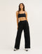 Elemental Wide Leg Sweatpants - Black