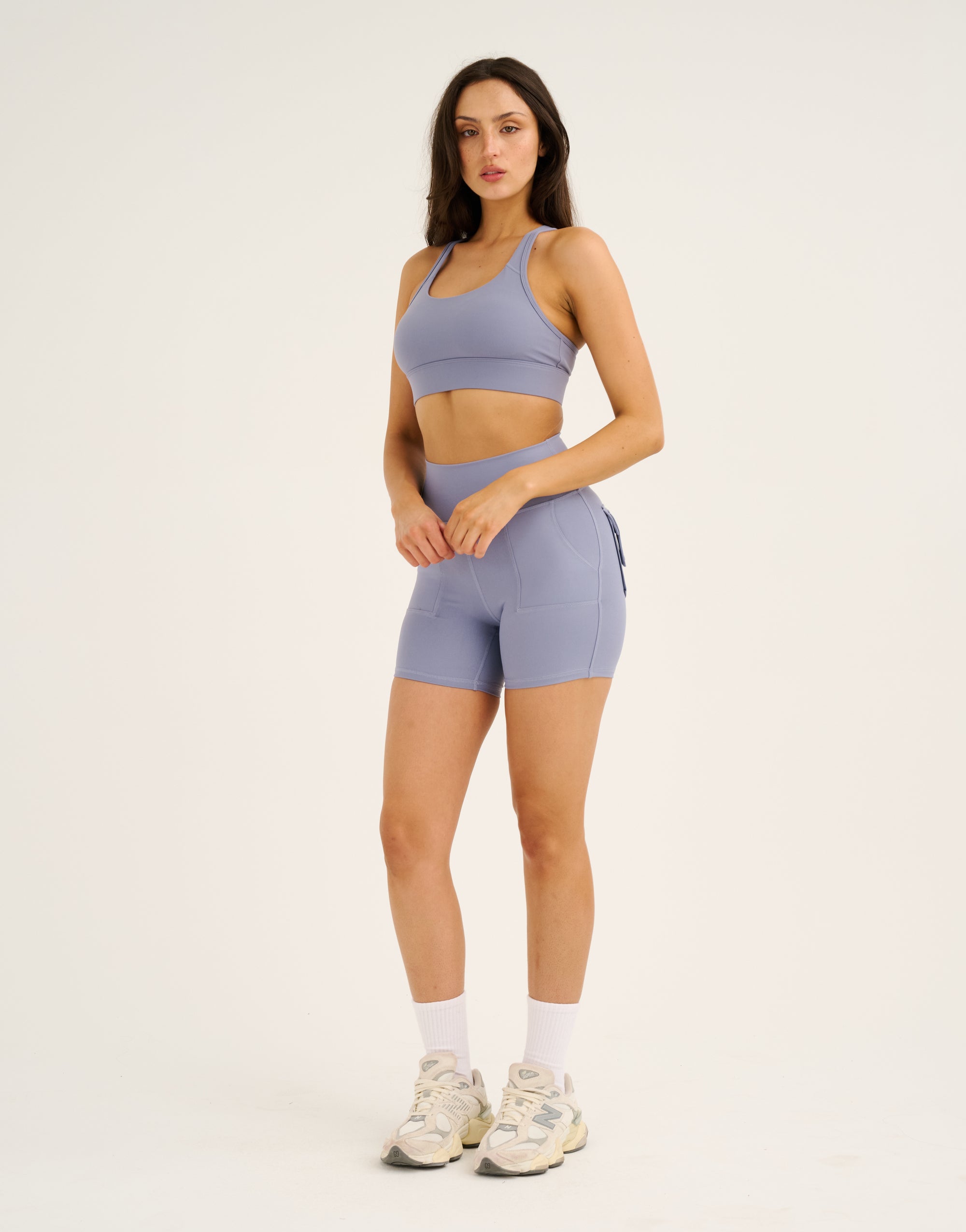 Essence Sports Bra V2 - Washed Blue