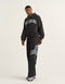 College Combed Fleece Hoodie - Phantom Black