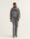College Combed Fleece Hoodie - Storm Grey