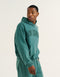 College Combed Fleece Hoodie - Teal