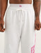 College Combed Fleece Wide Leg Sweatpant - Grey Marle