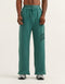 College Combed Fleece Wide Leg Sweatpant - Teal