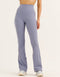 Flare Ribbed Leggings V2 - Washed Blue