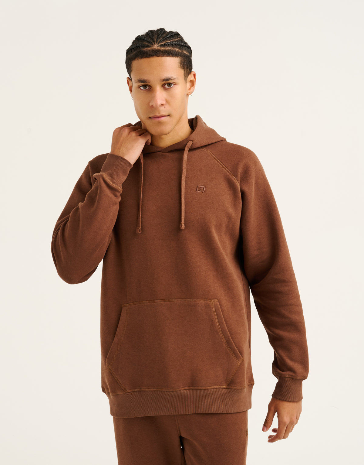 Recover Fleece Hoodie - Brown