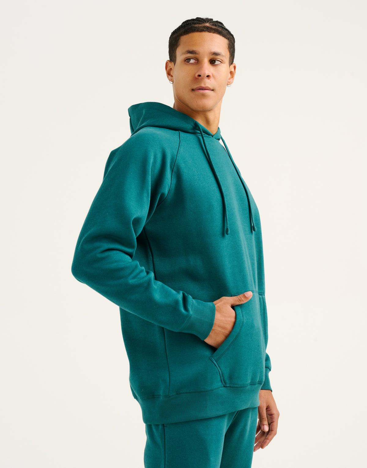 Recover Fleece Hoodie - Teal