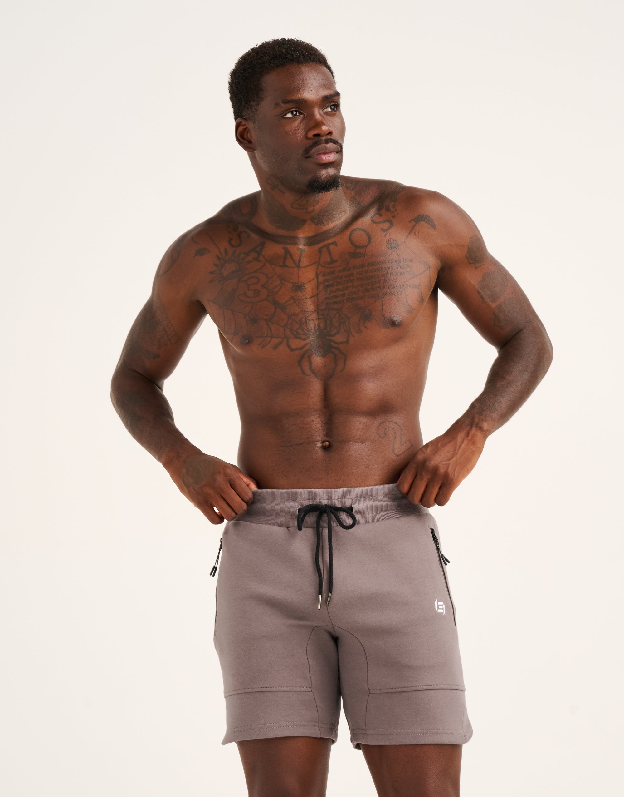 Echt Force Knit Shorts - Slate Grey