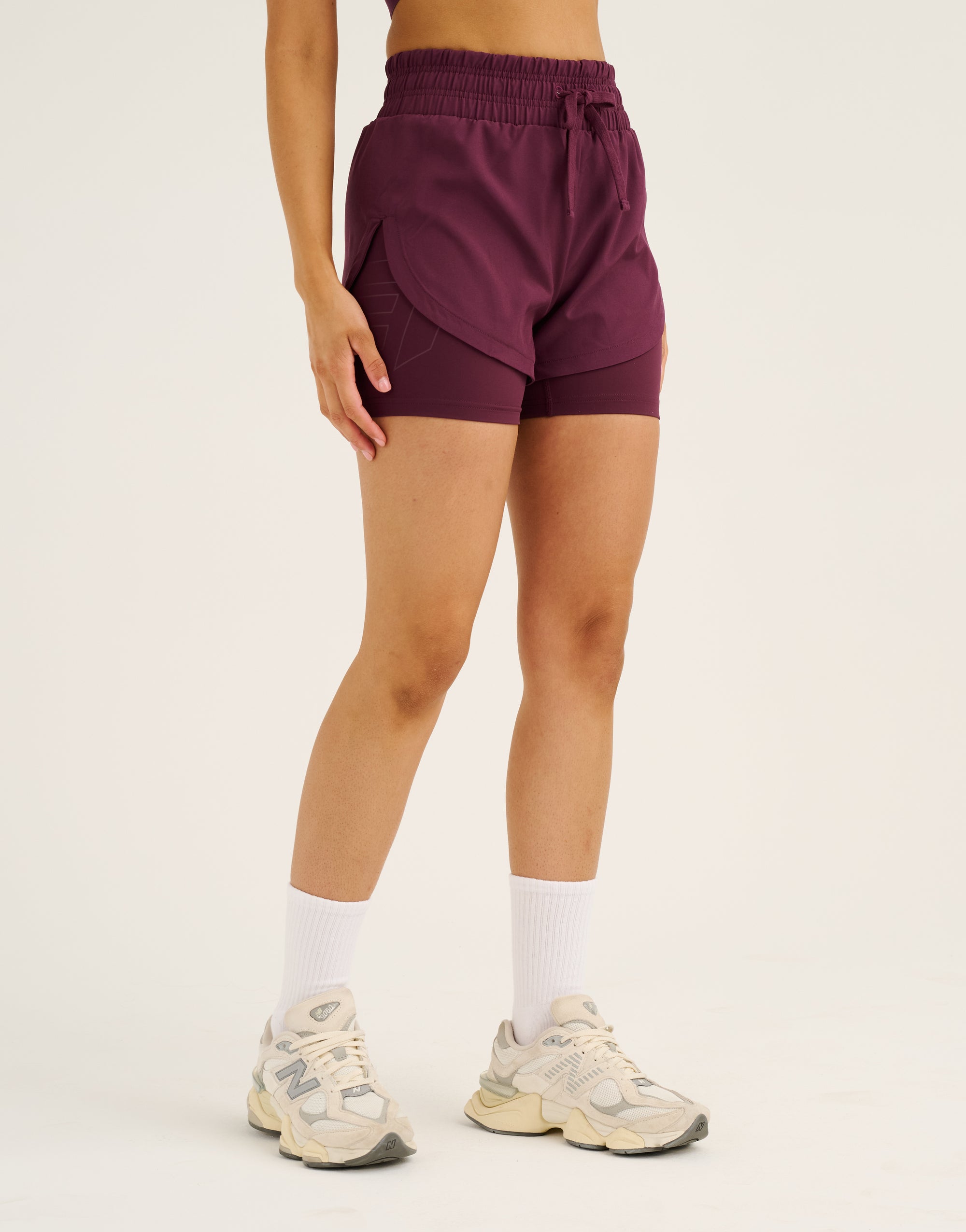 Freedom Running Shorts - Blackberry