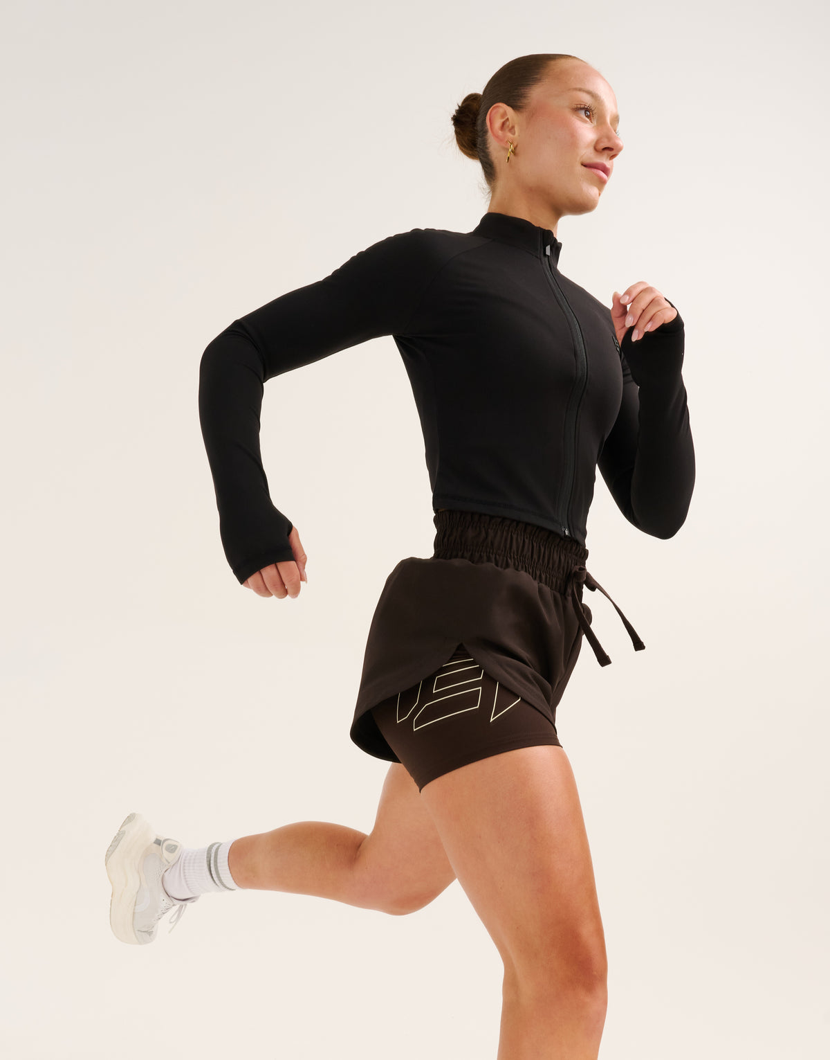 Freedom Running Shorts - Chocolate