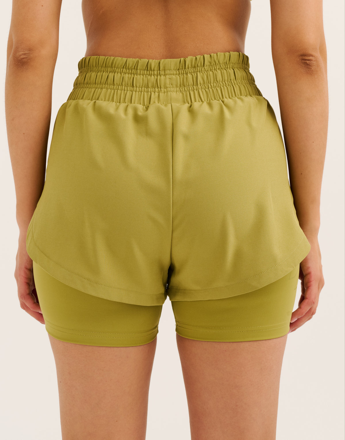 Freedom Running Shorts - Olive