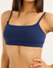 Lycra Seamless Sports Bra - Navy