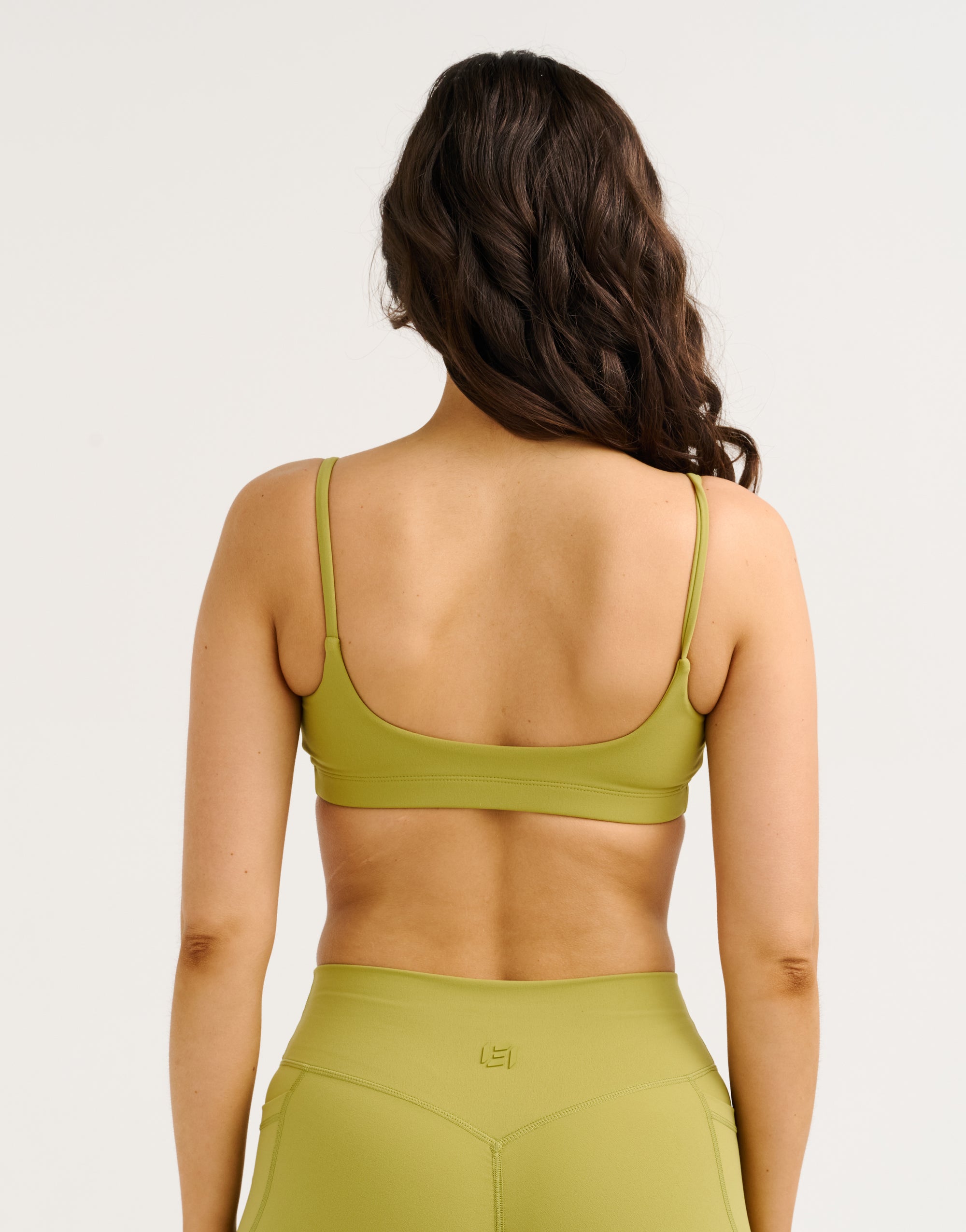 Lycra Seamless Sports Bra - Olive