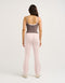 Lycra Invisible Scrunch Pocket Flare Leggings - Mauve