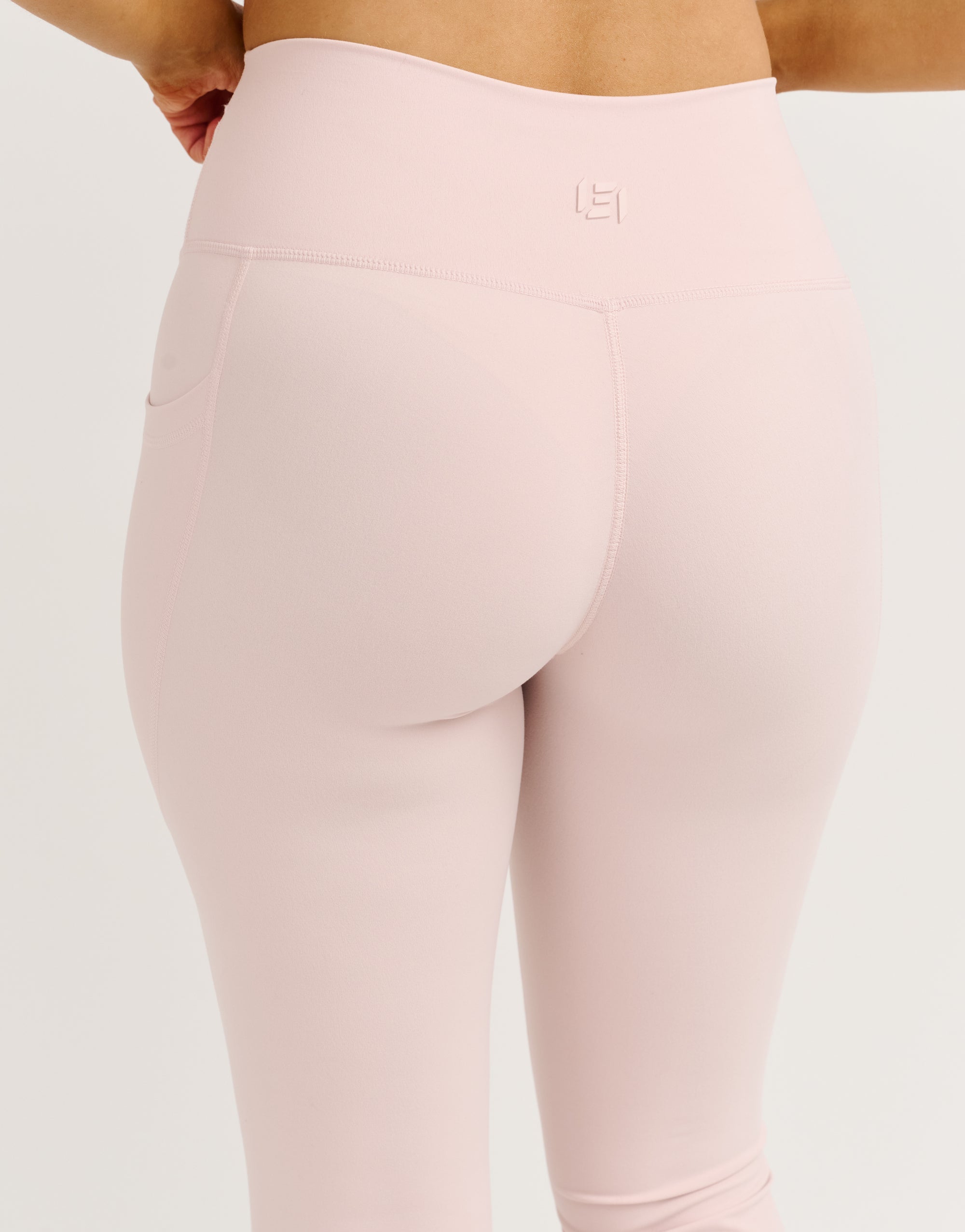 Lycra Invisible Scrunch Pocket Flare Leggings - Mauve