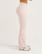 Lycra Invisible Scrunch Pocket Flare Leggings - Mauve