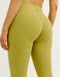 Lycra Invisible Scrunch Pocket Flare Leggings - Olive