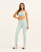 Lycra Invisible Scrunch Leggings - Mint