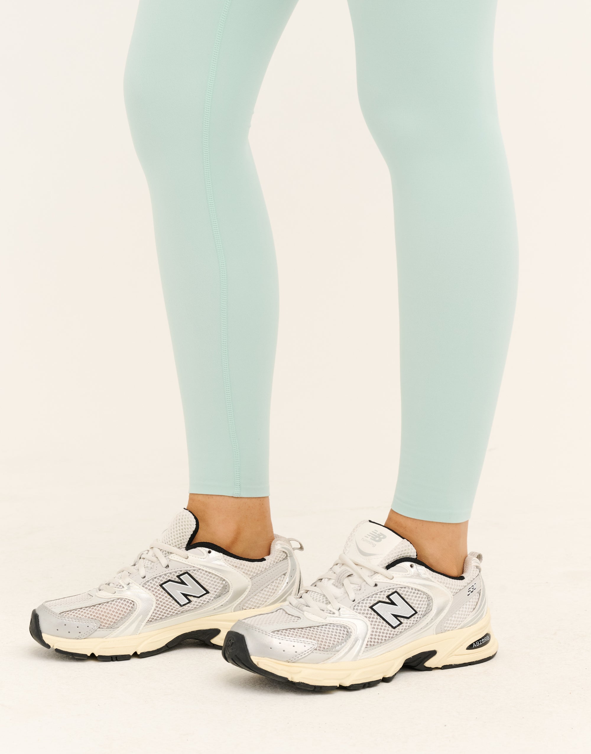 Lycra Invisible Scrunch Leggings - Mint