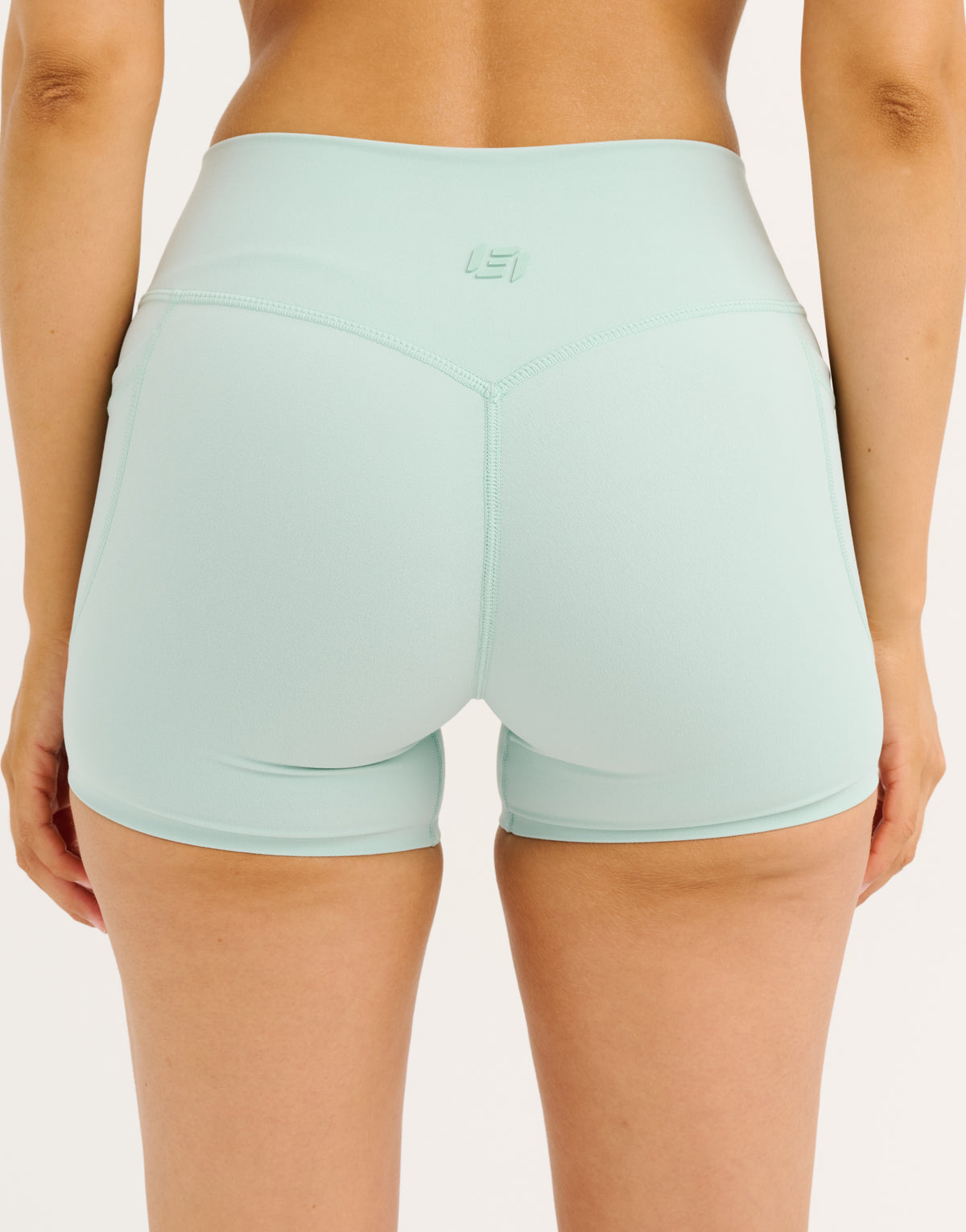 Lycra® Invisible Scrunch Pocket Shorts - Mint