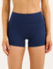 Lycra Invisible Scrunch Pocket Shorts - Navy