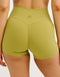 Lycra Invisible Scrunch Pocket Shorts - Olive