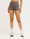 Lycra Invisible Scrunch Pocket Shorts - Slate Grey