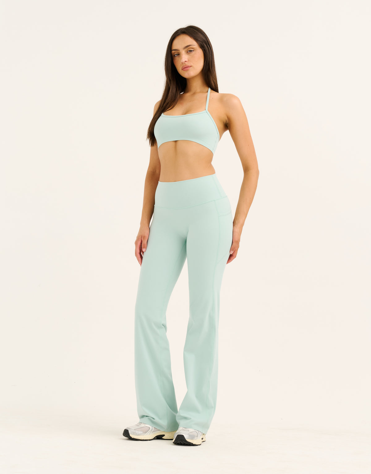 Lycra® Invisible Scrunch Straight Leg Pant - Mint