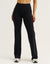 Lycra Invisible Scrunch Straight Leg Pant - Black