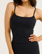 Lycra Seamless Tank - Black