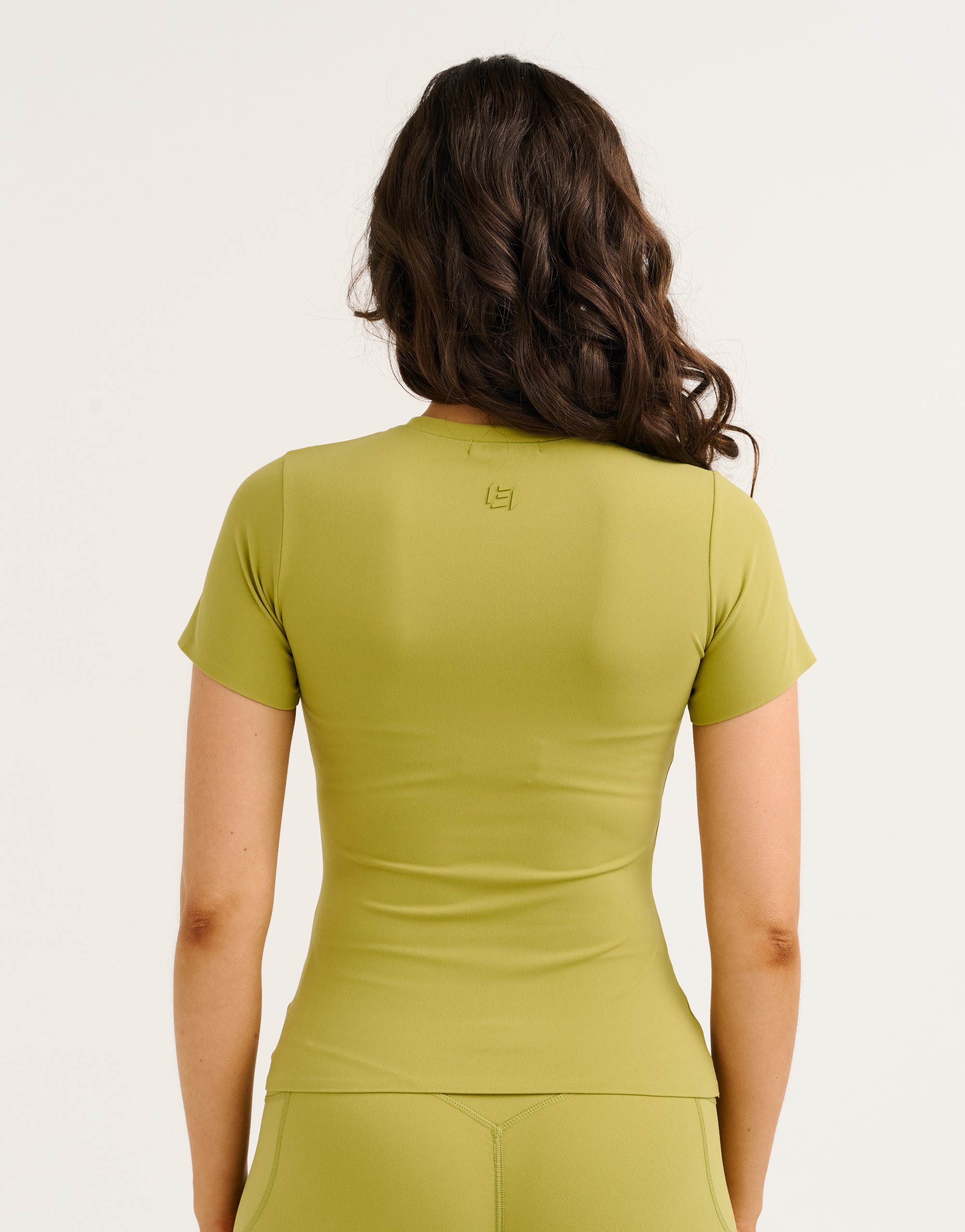 Lycra Seamless Tee - Olive