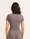 Lycra Seamless Tee - Slate Grey