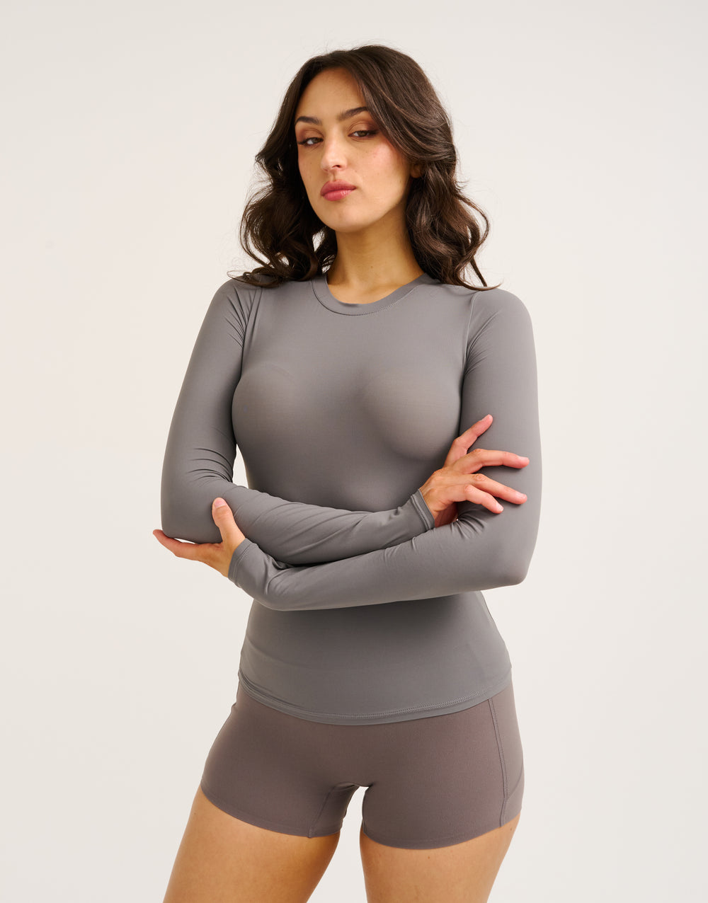 Elemental Long Sleeve T-Shirt - Slate