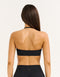 Lycra Seamless Halter Bra - Black