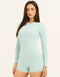 Lycra Seamless Long Sleeve - Mint