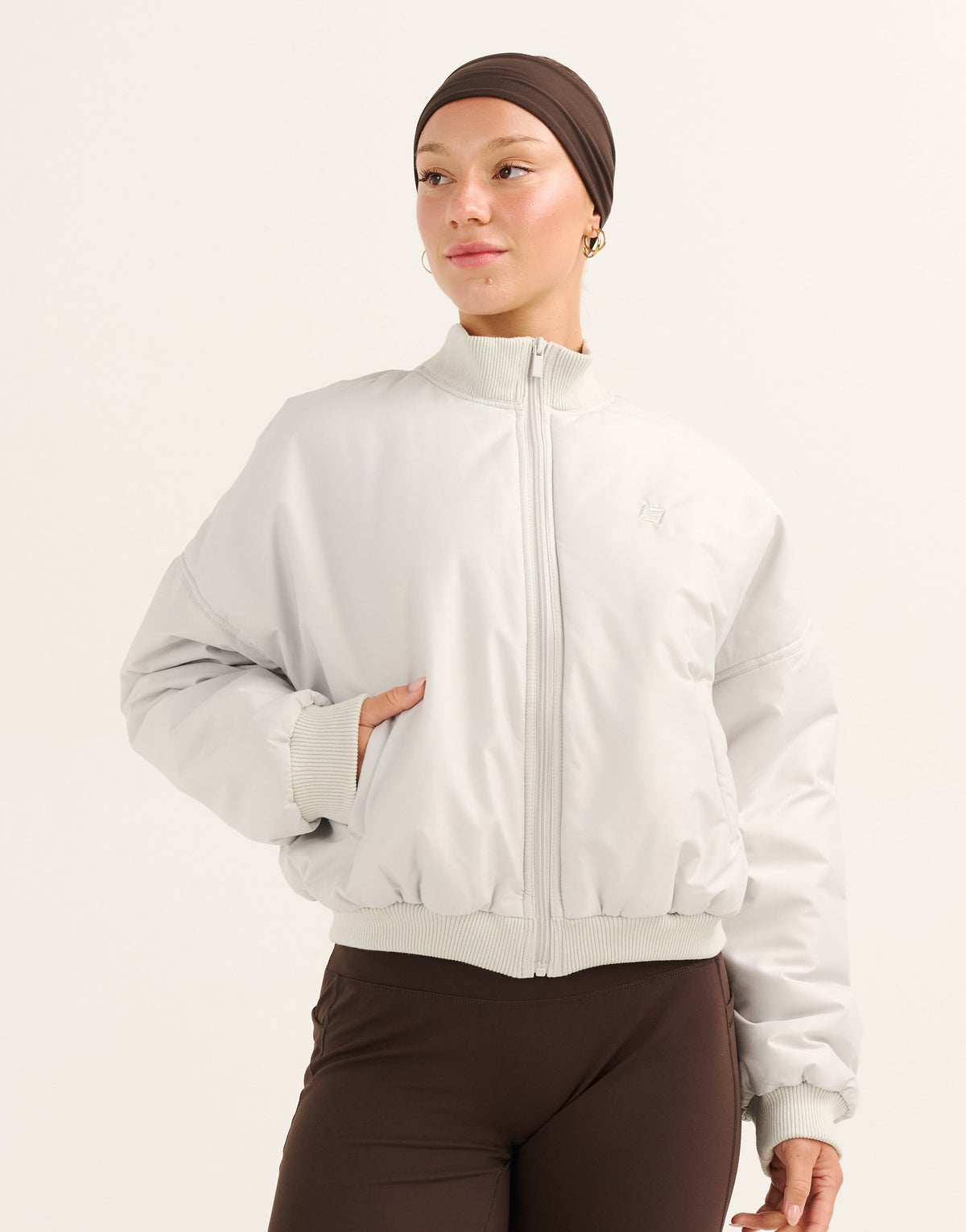 Tempo Pulse Bomber Jacket - Glacier